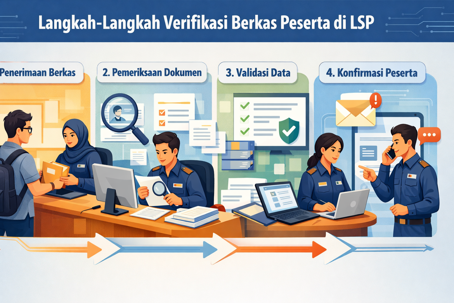 Langkah-langkah Verifikasi Berkas Peserta di LSP