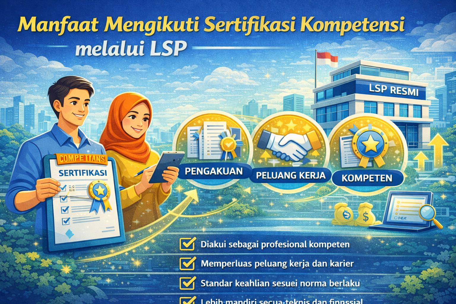 Manfaat Mengikuti Sertifikasi Kompetensi melalui LSP
