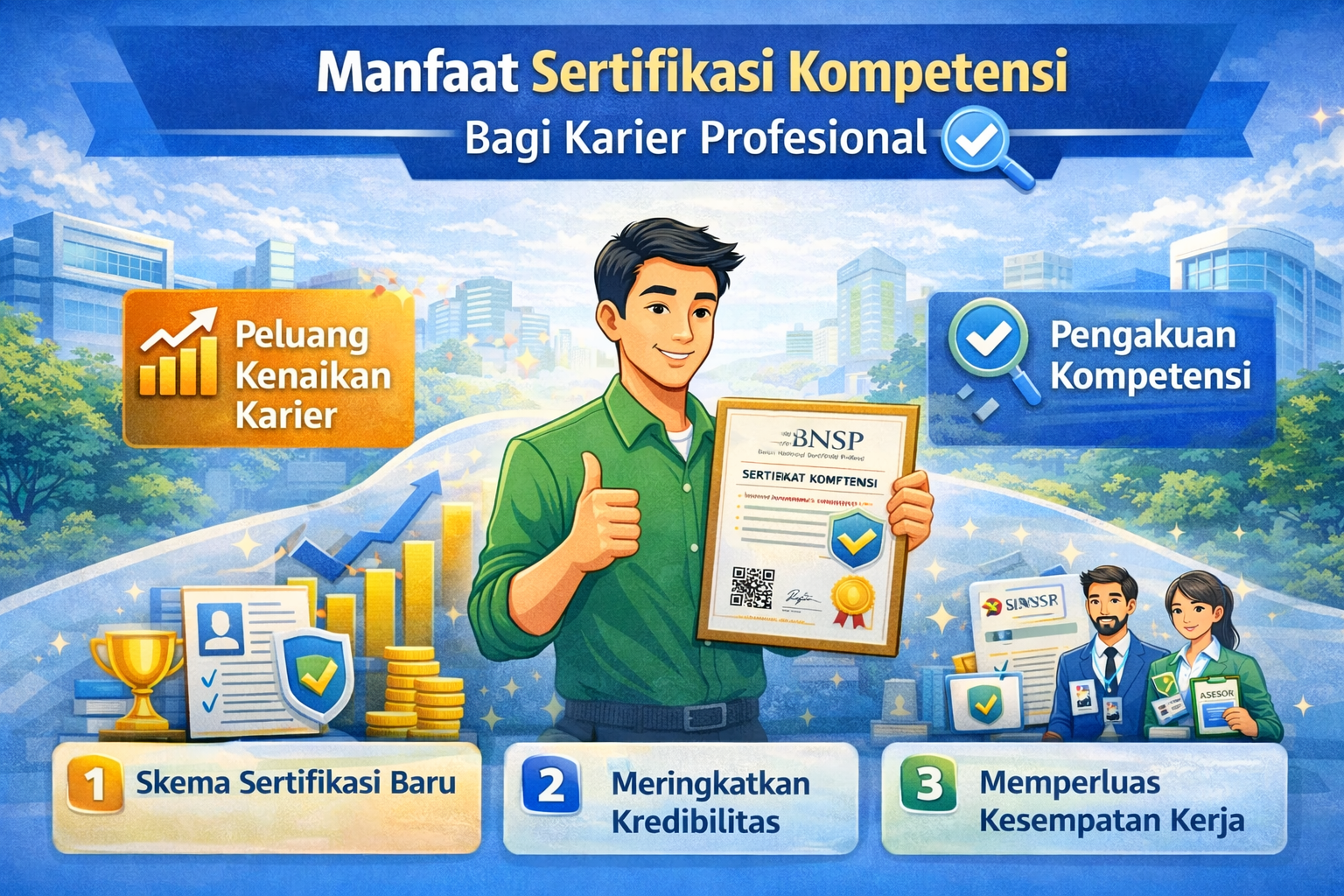 Manfaat Sertifikasi Kompetensi Bagi Karier Profesional