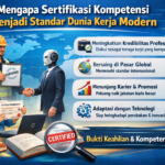 Mengapa Sertifikasi Kompetensi Menjadi Standar Dunia Kerja Modern