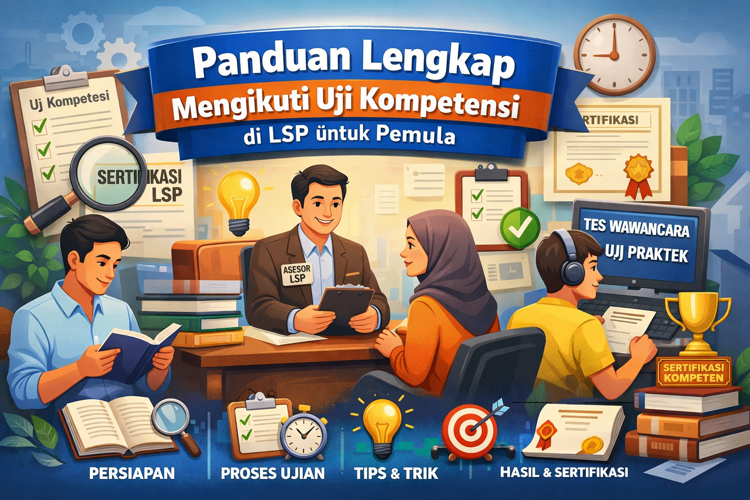 Panduan Lengkap Mengikuti Uji Kompetensi di LSP untuk Pemula
