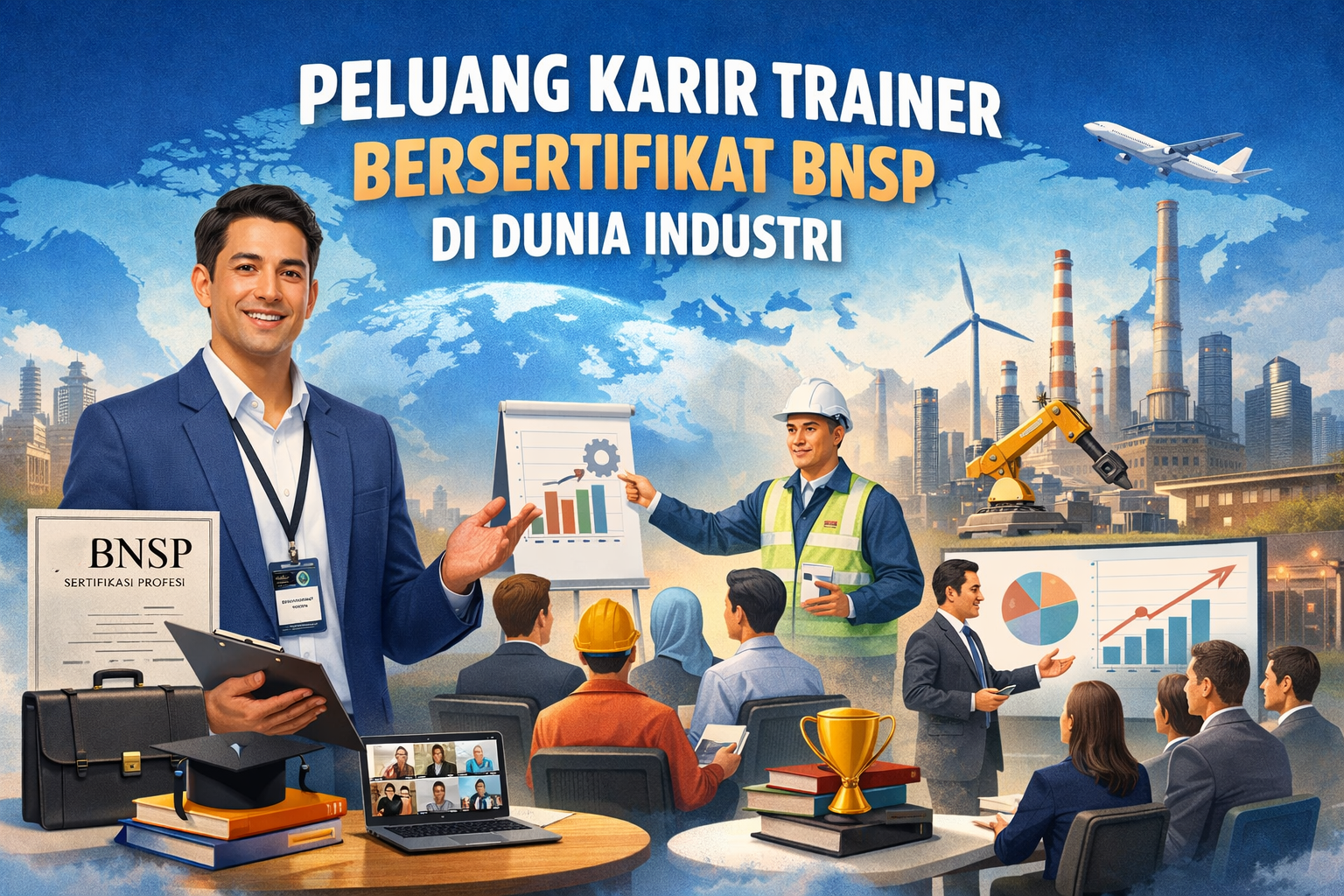 Peluang Karir Trainer Bersertifikat BNSP di Dunia Industri