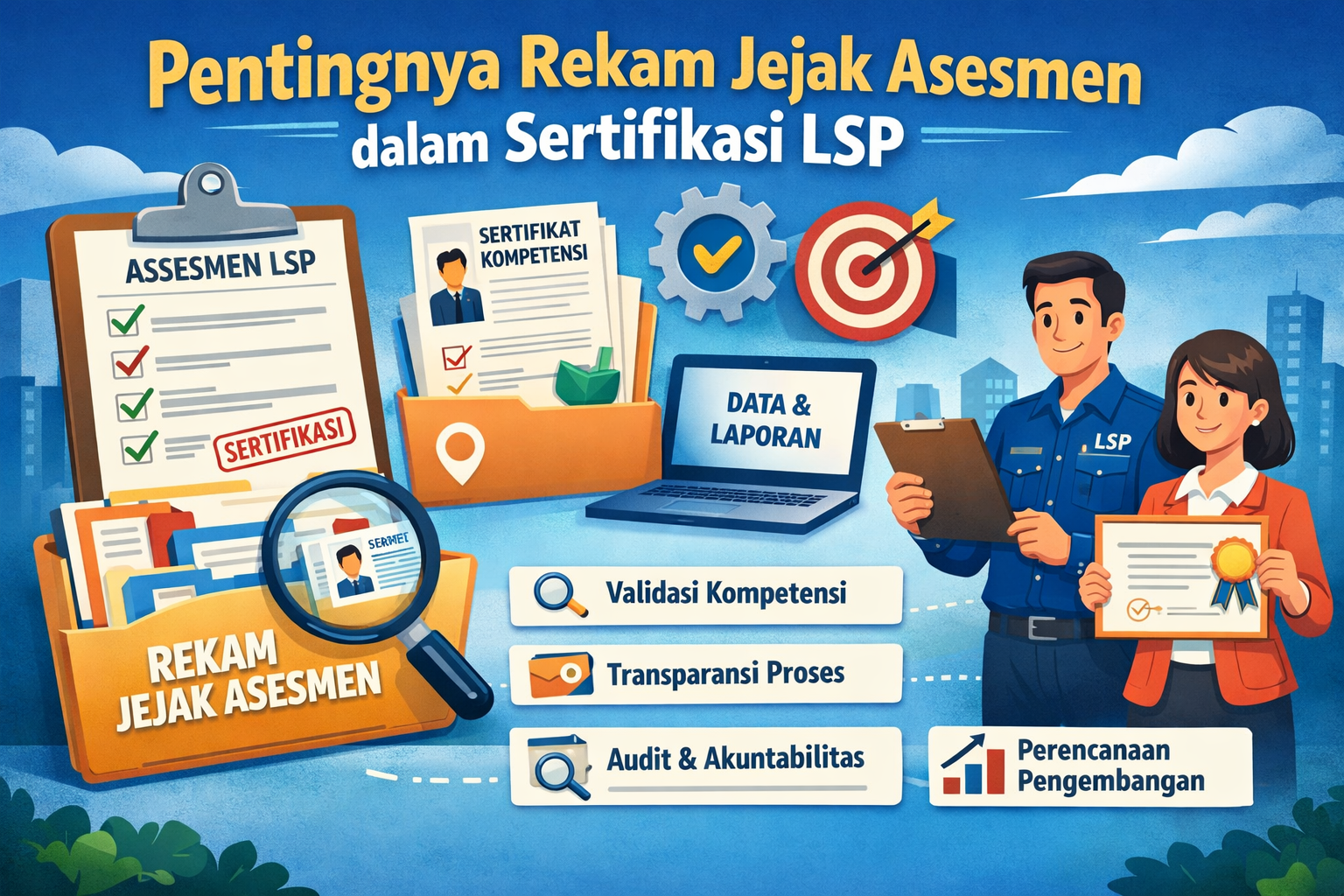 Pentingnya Rekam Jejak Asesmen dalam Sertifikasi LSP