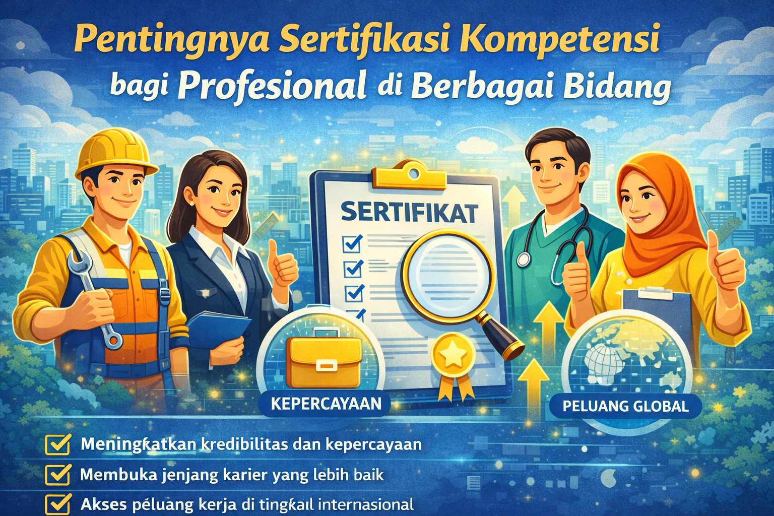 Pentingnya Sertifikasi Kompetensi bagi Profesional di Berbagai Bidang