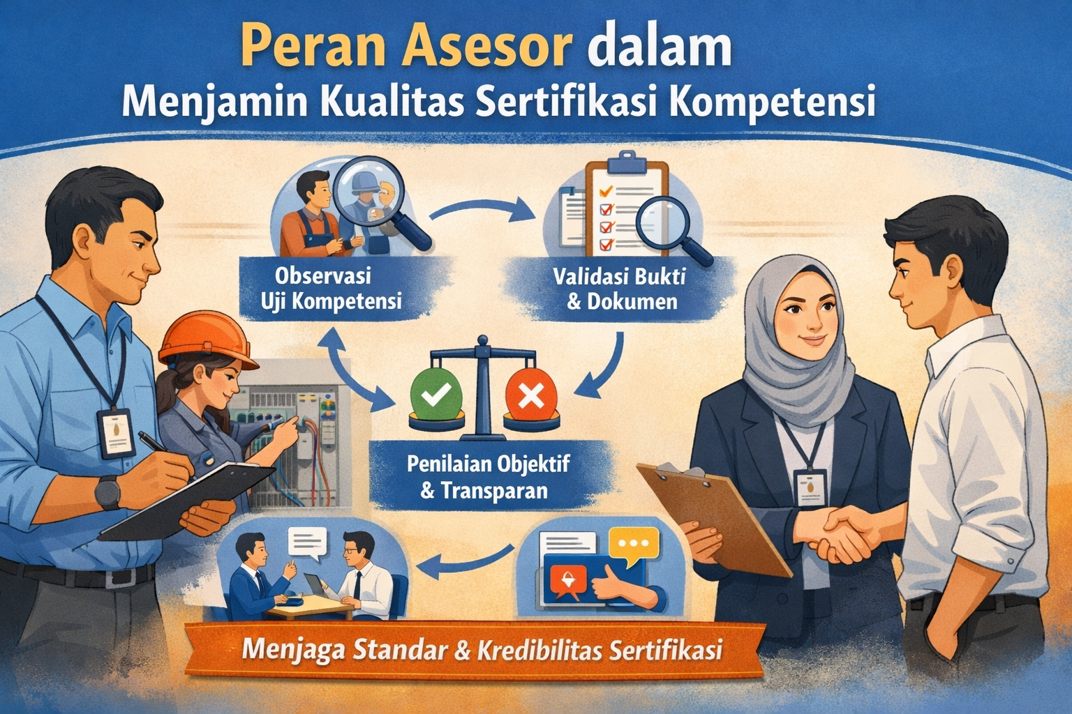 Peran Asesor dalam Menjamin Kualitas Sertifikasi Kompetensi