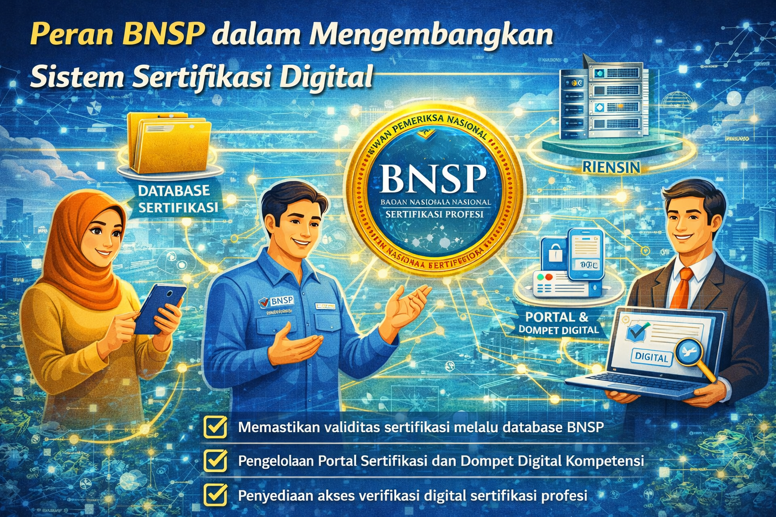 Peran BNSP dalam Mengembangkan Sistem Sertifikasi Digital