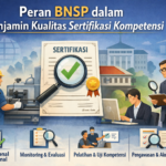 Peran BNSP dalam Menjamin Kualitas Sertifikasi Kompetensi