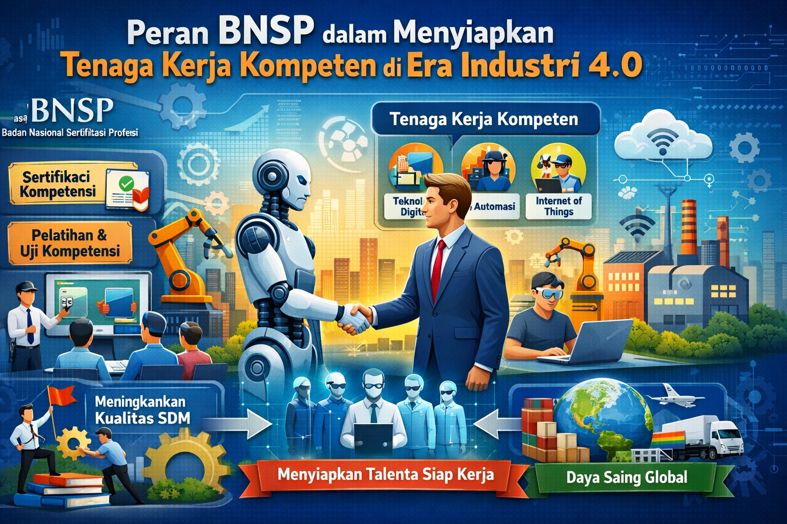 Peran BNSP dalam persiapan tenaga kerja