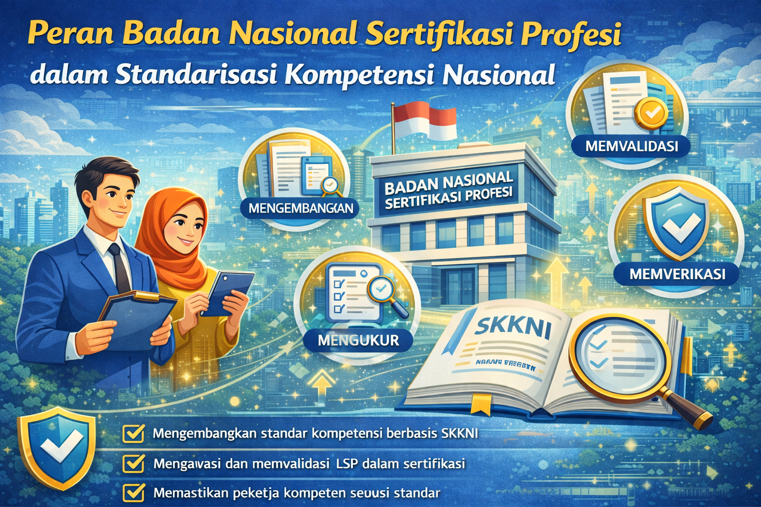 Peran Badan Nasional Sertifikasi Profesi dalam Standarisasi Kompetensi Nasional