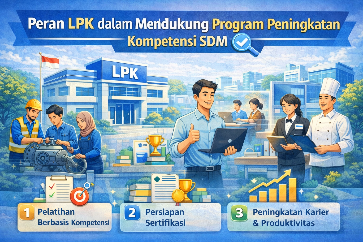 Peran LPK dalam Mendukung Program Peningkatan Kompetensi SDM