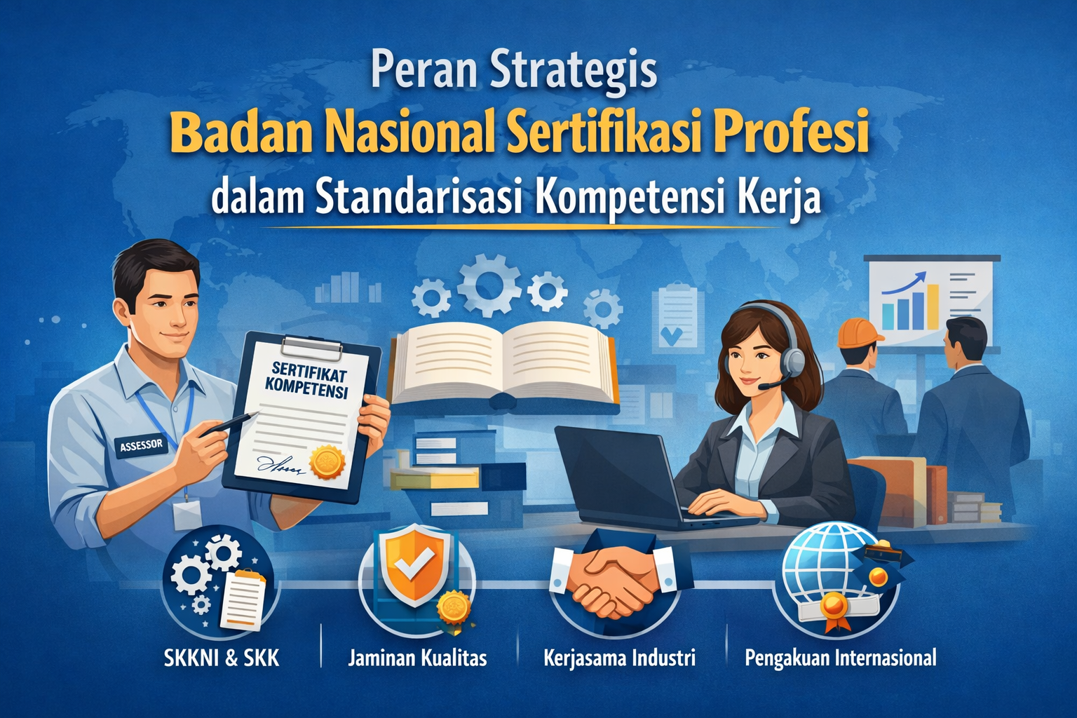 Peran Strategis Badan Nasional Sertifikasi Profesi dalam Standarisasi Kompetensi Kerja