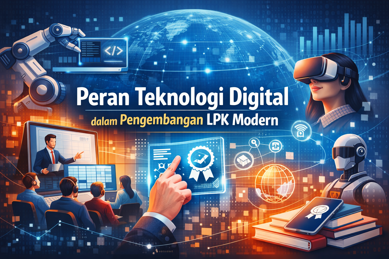 Peran Teknologi Digital dalam Pengembangan LPK Modern