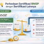 Perbedaan Sertifikasi BNSP dengan Sertifikasi Lainnya