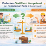 Perbedaan Sertifikasi Kompetensi dan Pengalaman Kerja di Dunia Industri