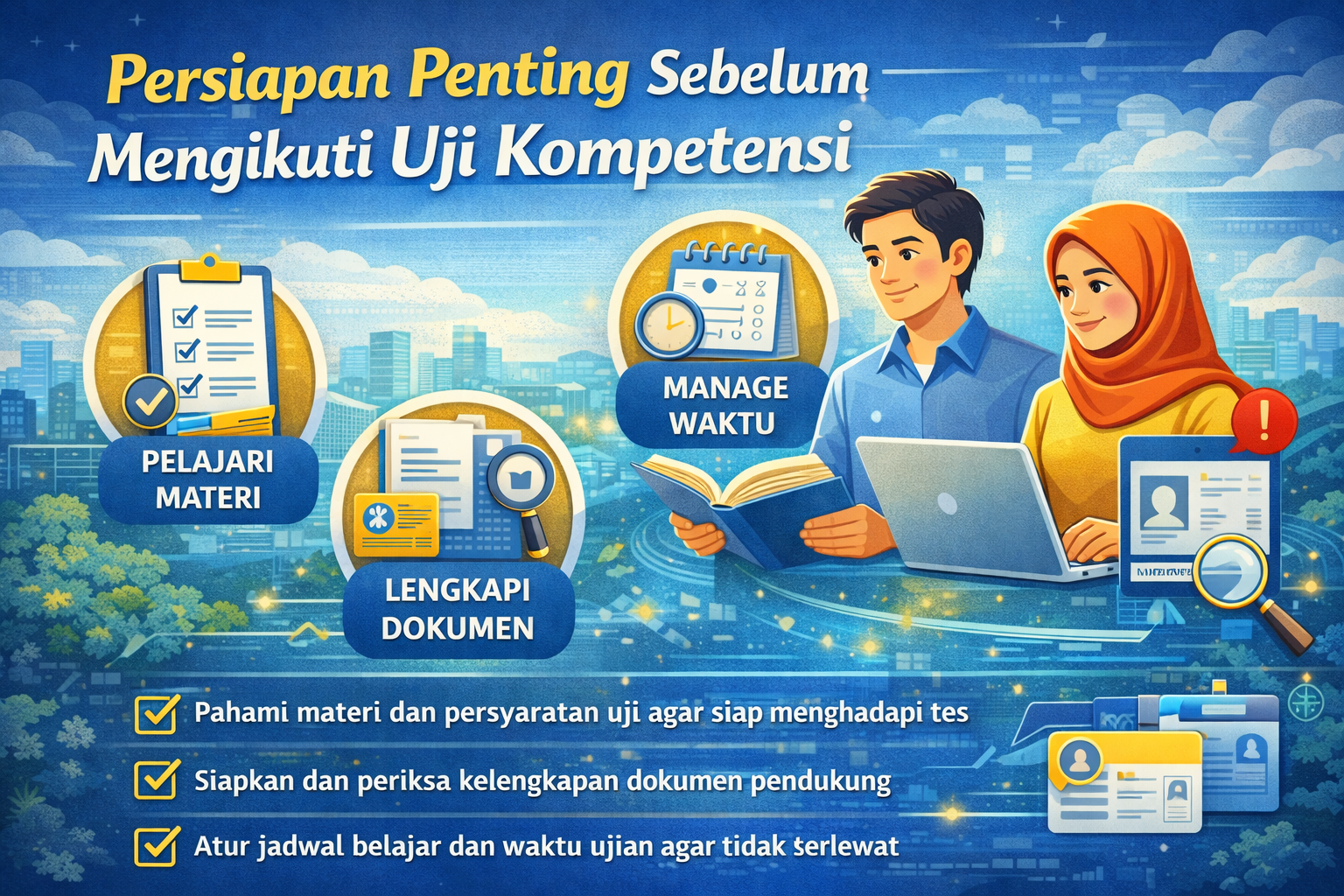 Persiapan Penting Sebelum Mengikuti Uji Kompetensi