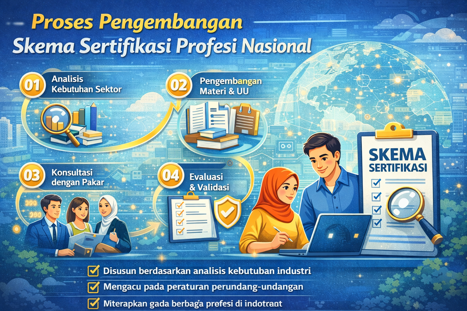 Proses Pengembangan Skema Sertifikasi Profesi Nasional
