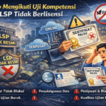Risiko Mengikuti Uji Kompetensi di LSP Tidak Berlisensi - Konsultan Pendirian LSP dan LPK Risiko Mengikuti Uji Kompetensi di LSP Tidak Berlisensi