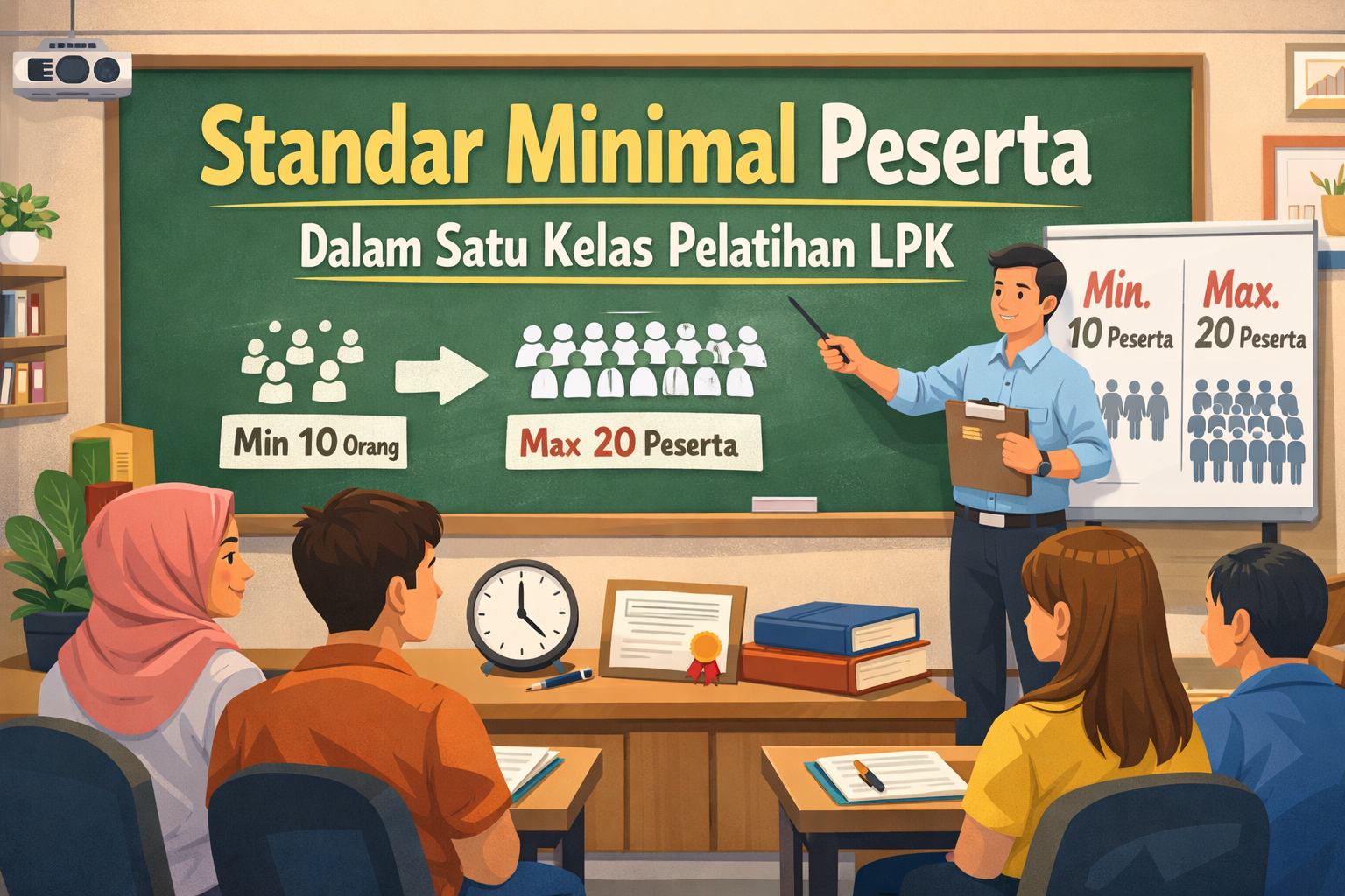 Standar Minimal Peserta Dalam Satu Kelas Pelatihan LPK