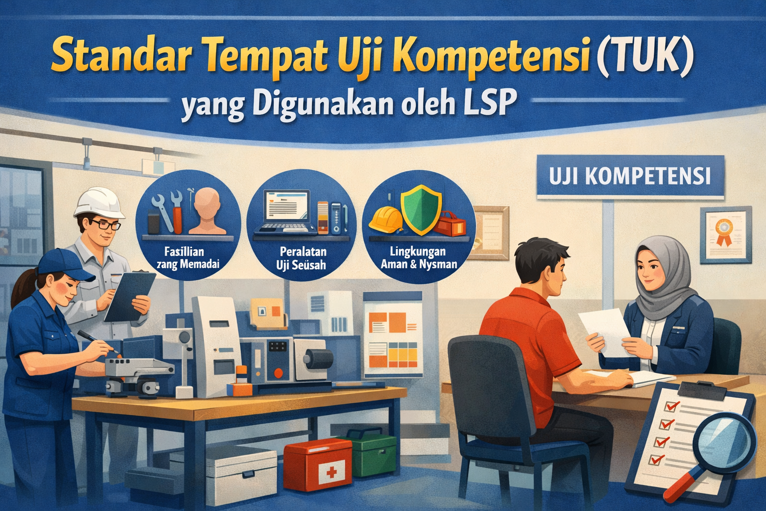 Standar Tempat Uji Kompetensi (TUK) yang Digunakan oleh LSP
