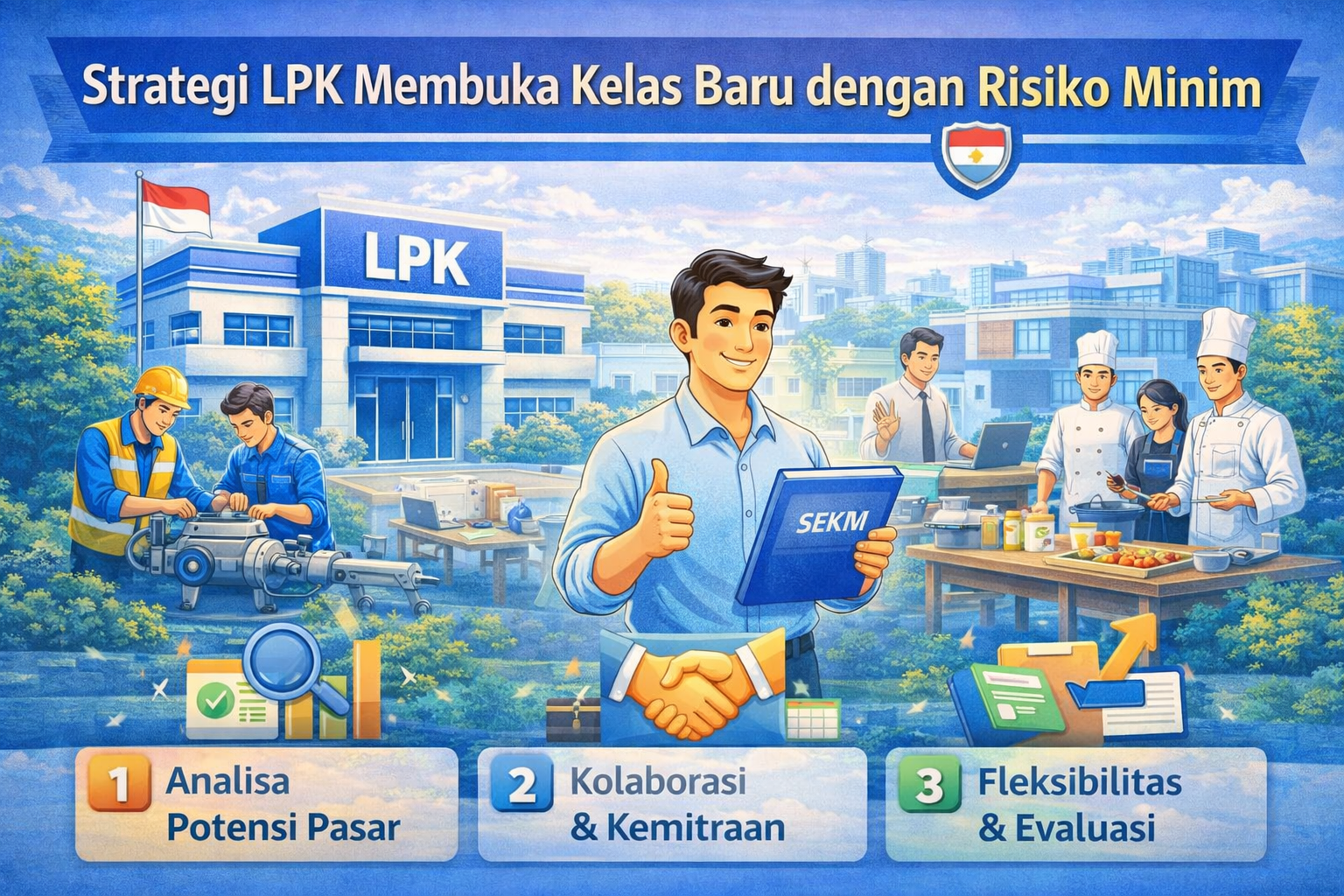 Strategi LPK Membuka Kelas Baru dengan Risiko Minim