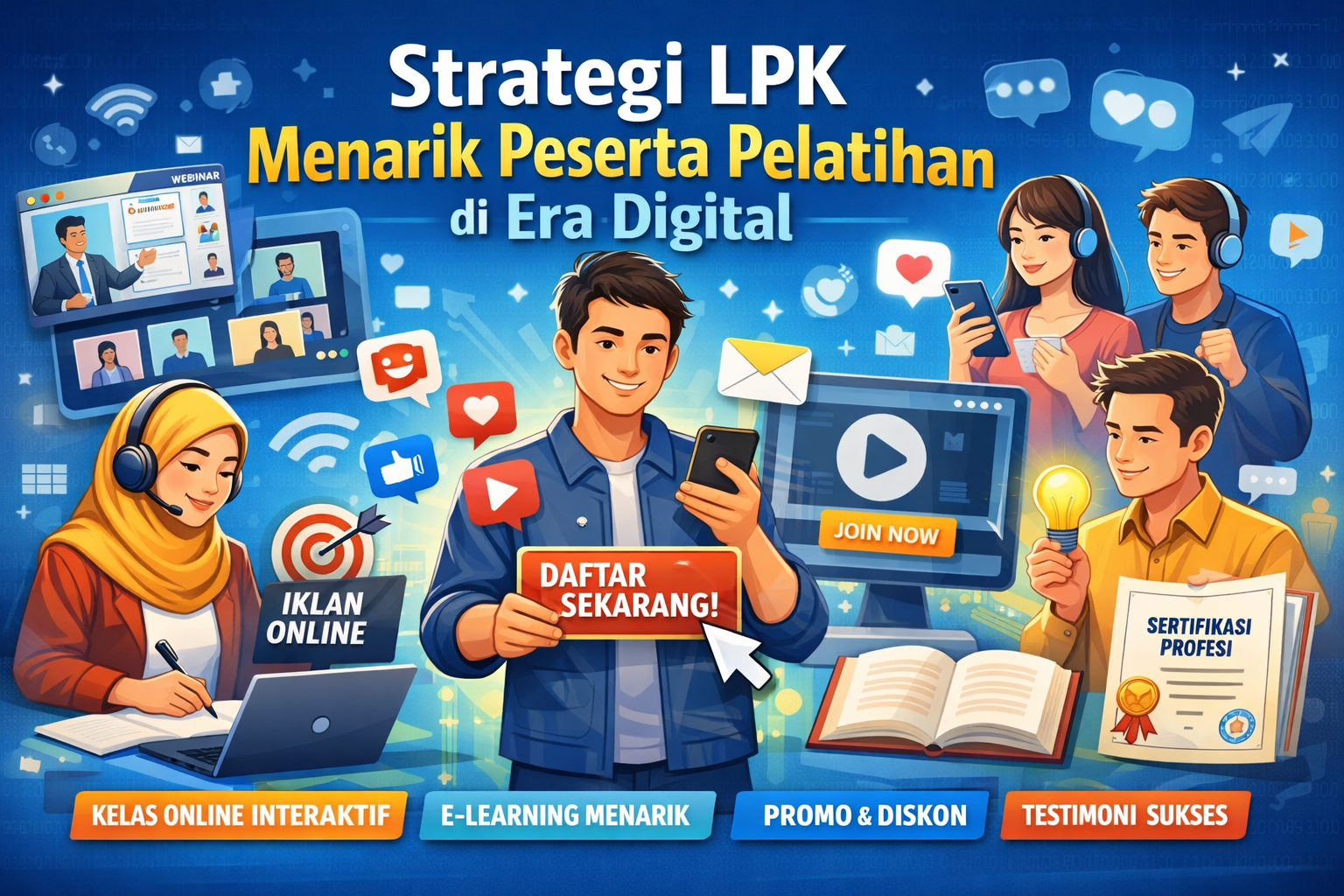 Strategi LPK Menarik Peserta Pelatihan di Era Digital