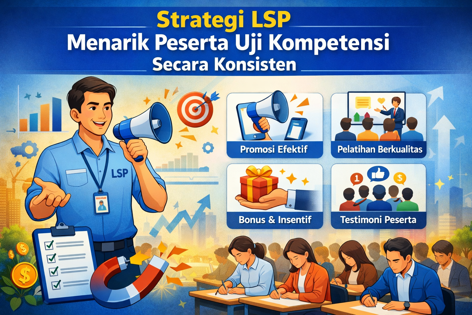 Strategi LSP Menarik Peserta Uji Kompetensi Secara Konsisten