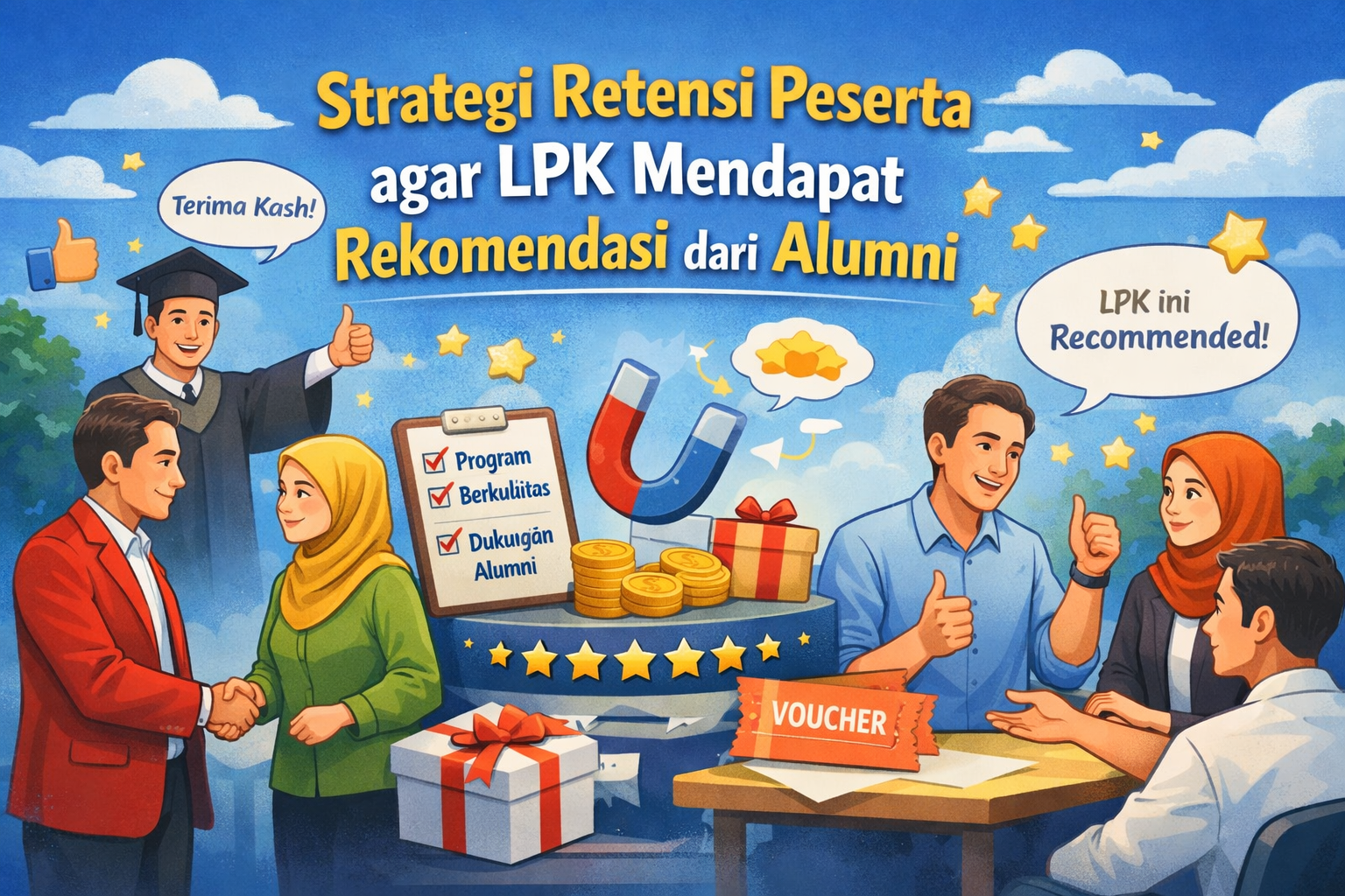 Strategi Retensi Peserta agar LPK Mendapat Rekomendasi dari Alumni