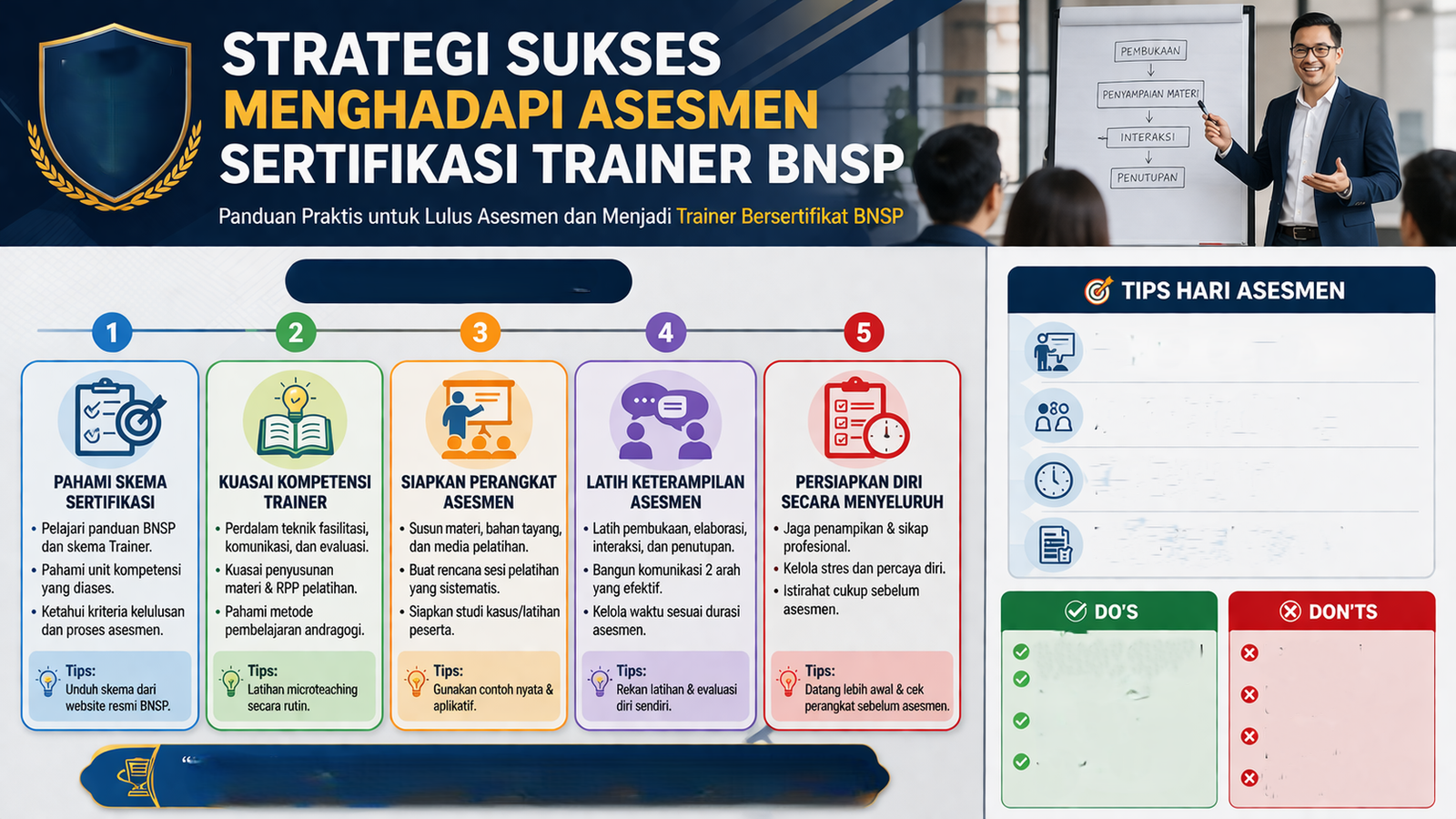 Strategi Sukses Menghadapi Asesmen Sertifikasi Trainer BNSP