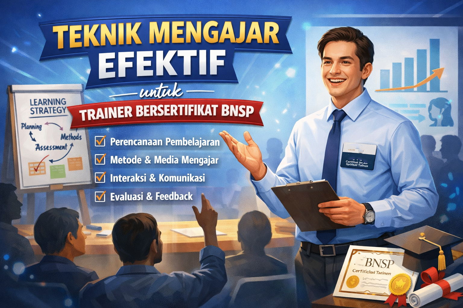 Teknik Mengajar Efektif untuk Trainer Bersertifikat BNSP