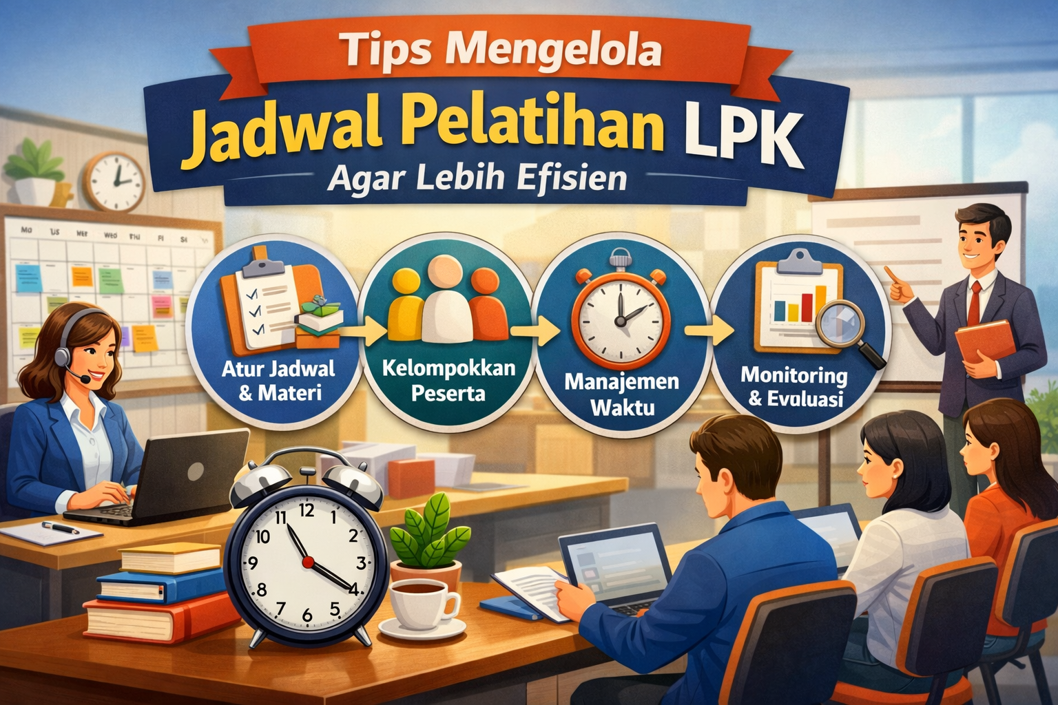 Tips Mengelola Jadwal Pelatihan LPK Agar Lebih Efisien