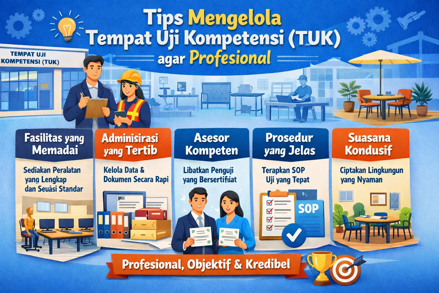 Tips Mengelola Tempat Uji Kompetensi (TUK) Agar Profesional