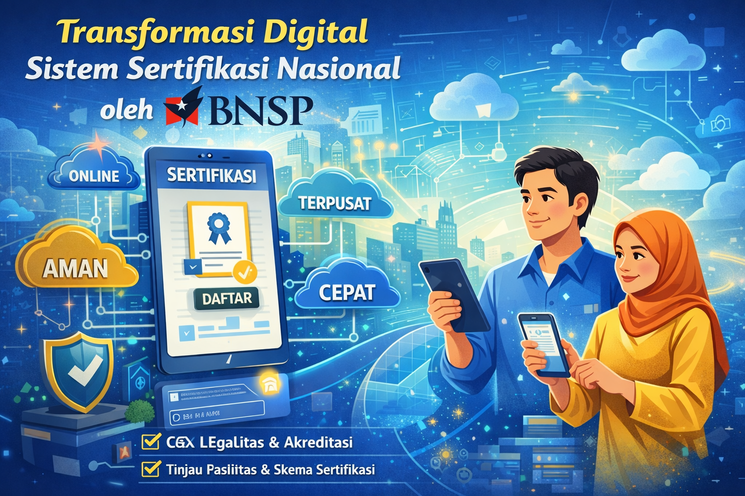 Transformasi Digital Sistem Sertifikasi Nasional oleh BNSP
