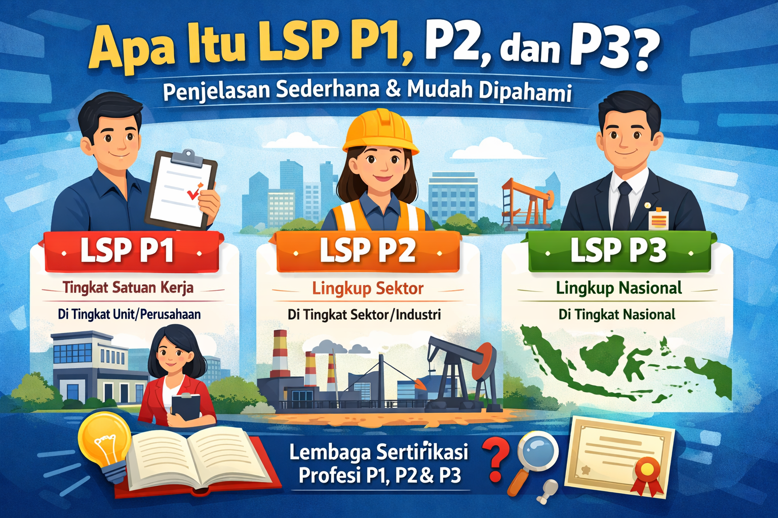 Apa Itu LSP P1 P2 dan P3 Penjelasan Sederhana Mudah Dipahami
