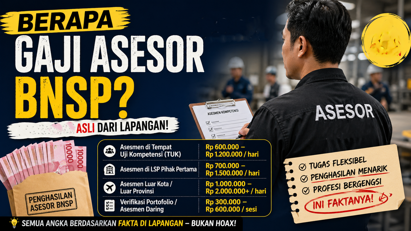 Berapa Gaji Asesor BNSP Ini Bocoran Asli dari Lapangan