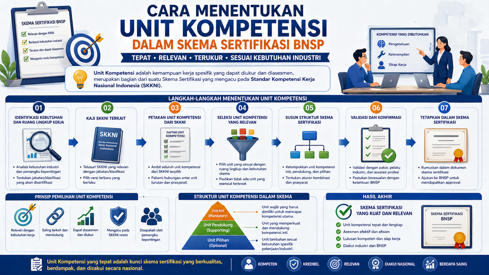 Cara Menentukan Unit Kompetensi dalam Skema Sertifikasi BNSP