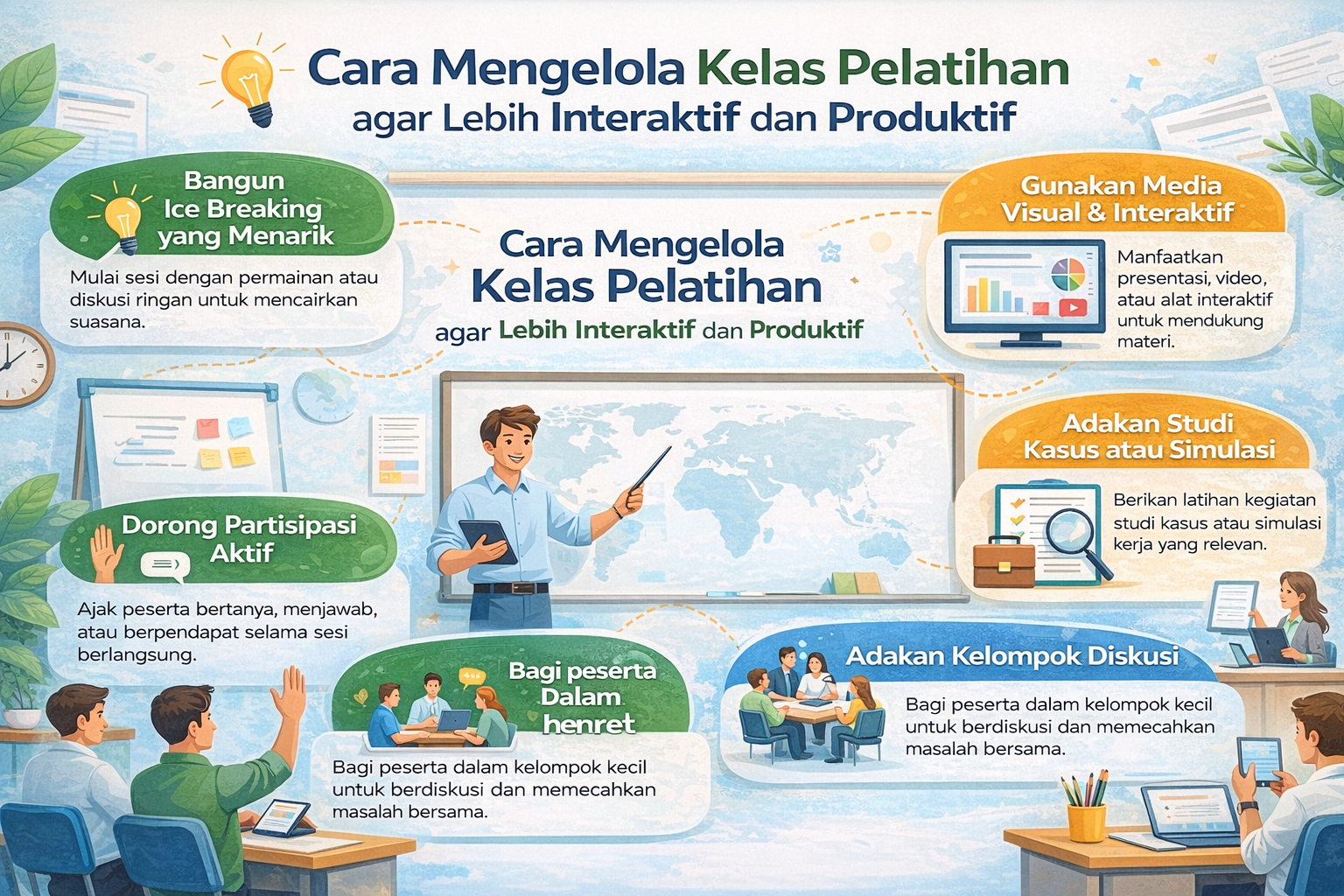 Cara Mengelola Kelas Pelatihan Agar Lebih Interaktif dan Produktif