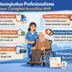 Cara Meningkatkan Profesionalisme sebagai Caregiver Bersertifikat BNSP