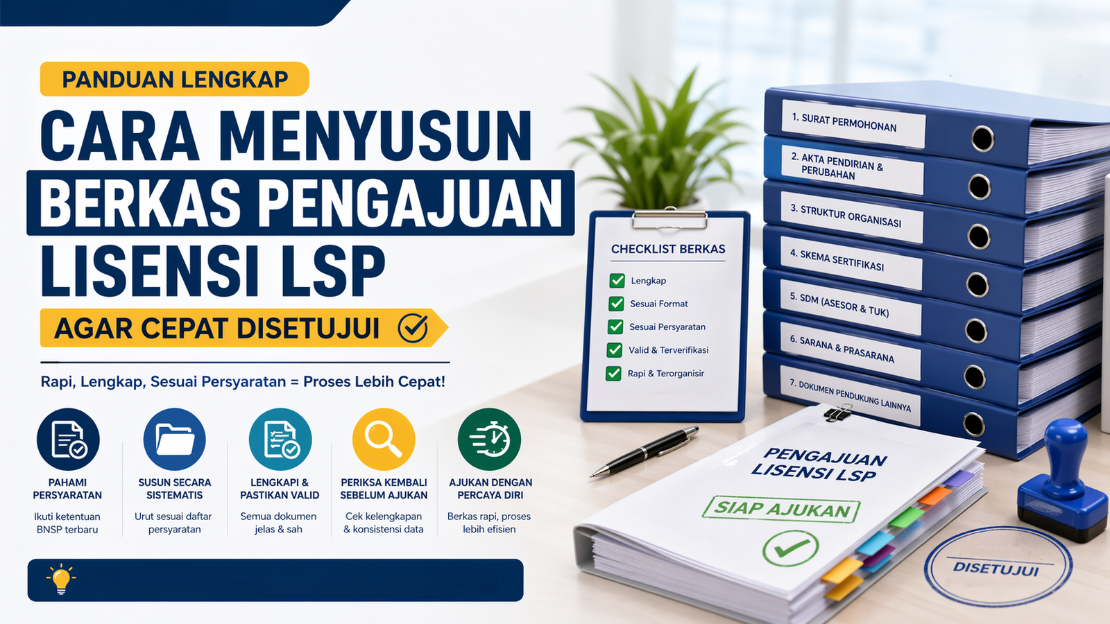 Cara Menyusun Berkas Pengajuan Lisensi LSP Agar Cepat Disetujui