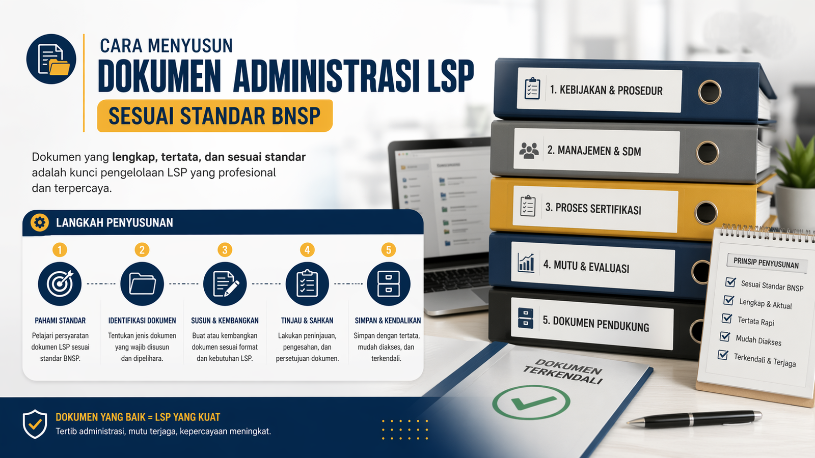 Cara Menyusun Dokumen Administrasi LSP Sesuai Standar BNSP