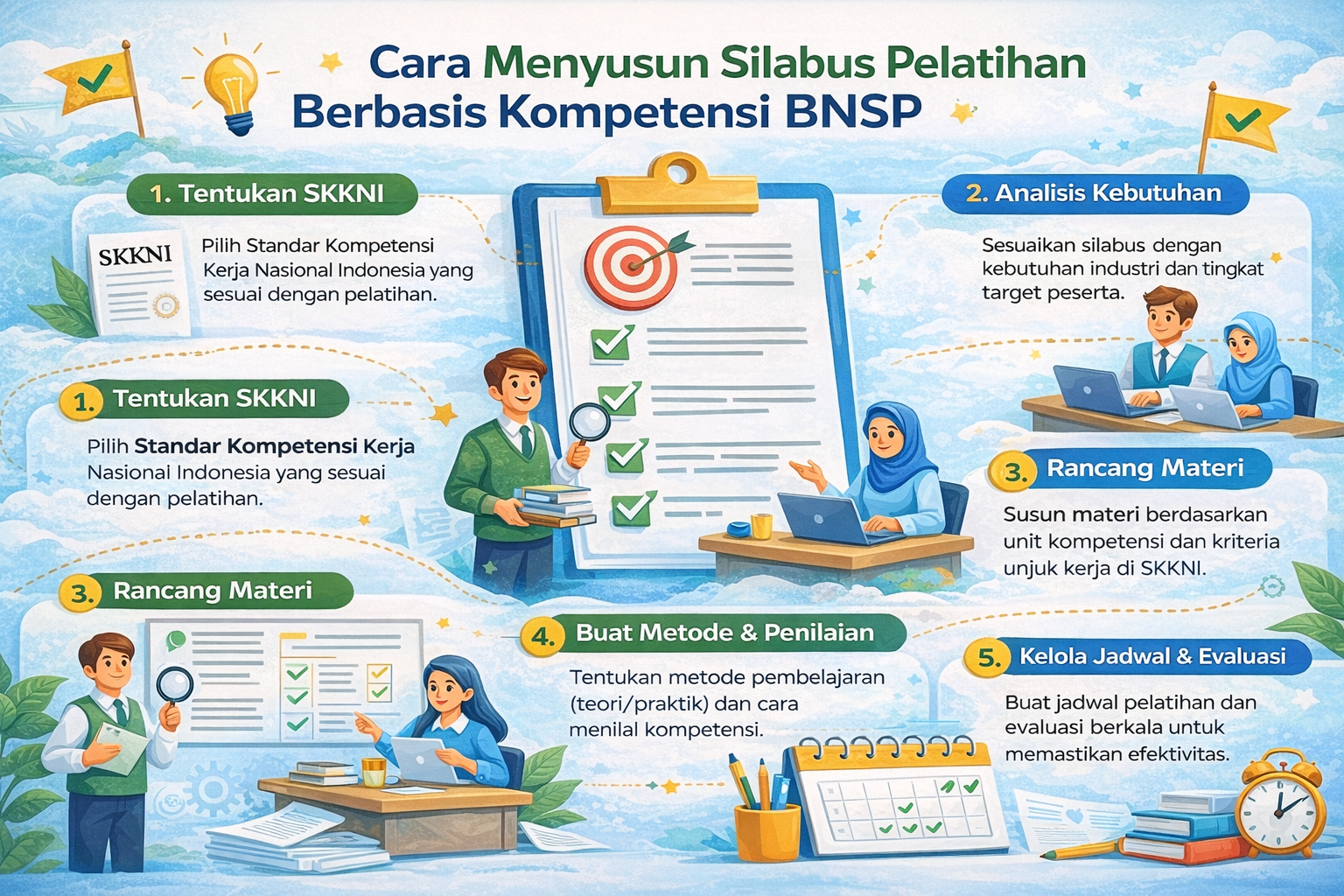 Cara Menyusun Silabus Pelatihan Berbasis Kompetensi BNSP
