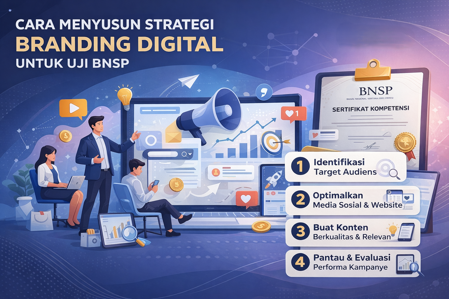 Cara Menyusun Strategi Branding Digital untuk Uji BNSP