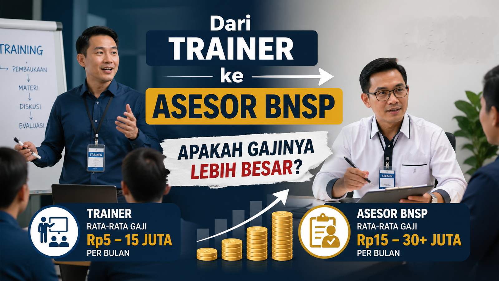 Dari Trainer ke Asesor BNSP Apakah Gajinya Lebih Besar