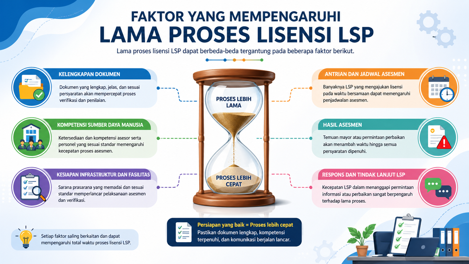 Faktor yang Mempengaruhi Lama Proses Lisensi LSP