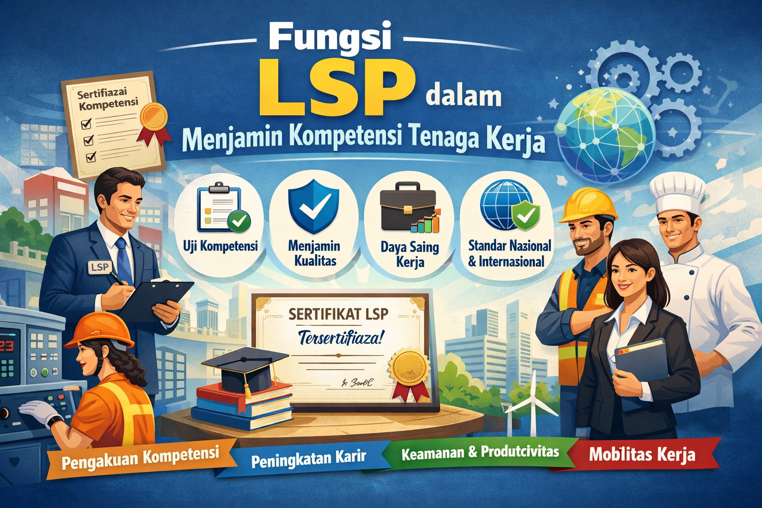 Fungsi LSP dalam Menjamin Kompetensi Tenaga Kerja