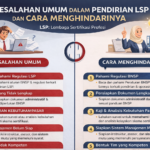 Kesalahan Umum dalam Pendirian LSP dan Cara Menghindarinya - Konsultan Pendirian LSP dan LPK Kesalahan Umum dalam Pendirian LSP dan Cara Menghindarinya
