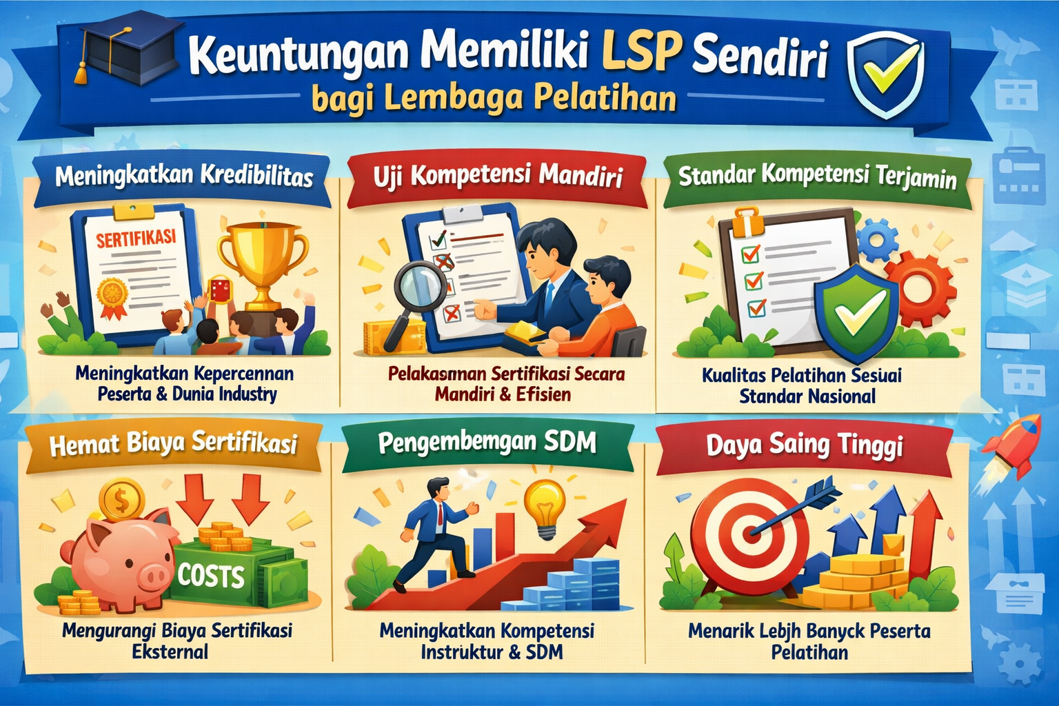 Keuntungan Memiliki LSP Sendiri bagi Lembaga Pelatihan