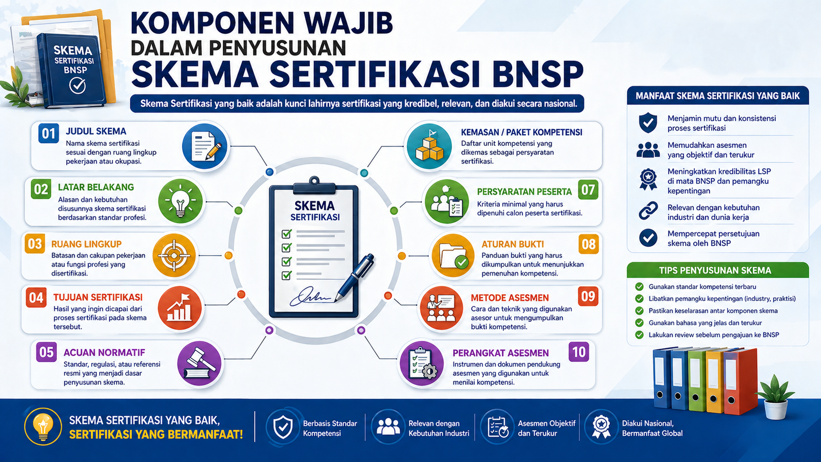 Komponen Wajib dalam Penyusunan Skema Sertifikasi BNSP