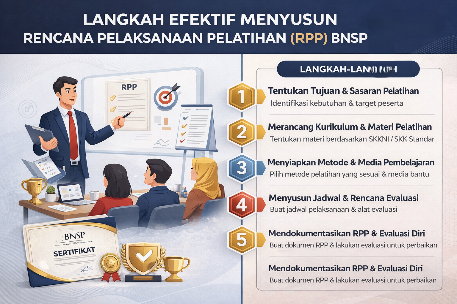 Langkah Efektif Menyusun Rencana Pelaksanaan Pelatihan (RPP) BNSP