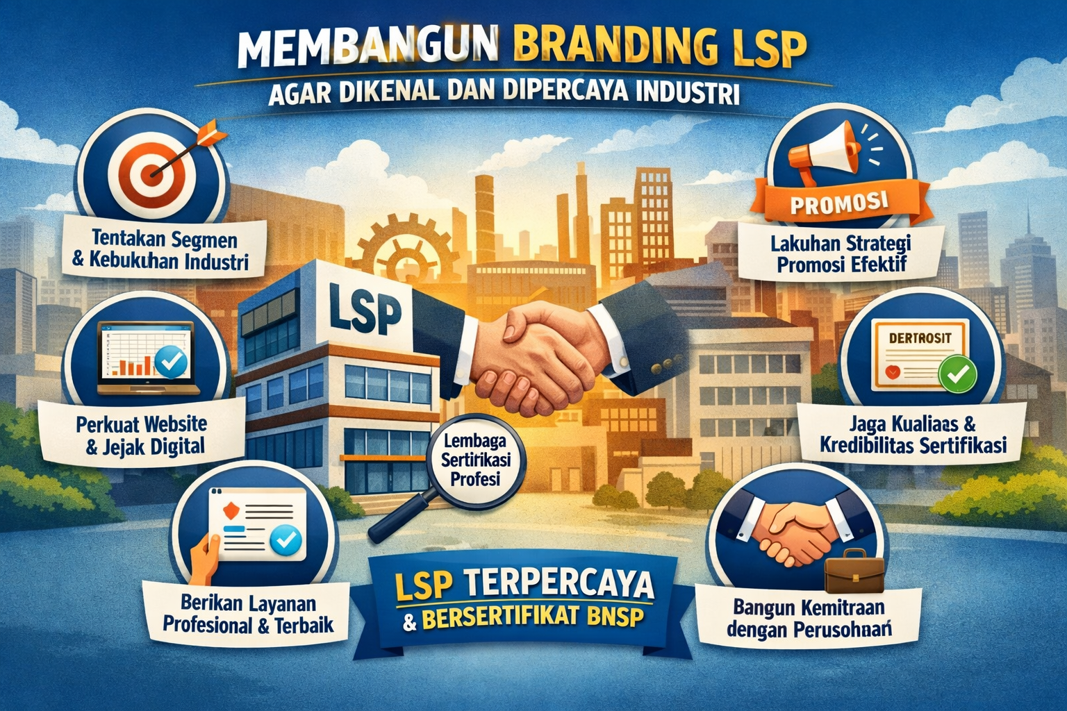 Membangun Branding LSP agar Dikenal dan Dipercaya Industri