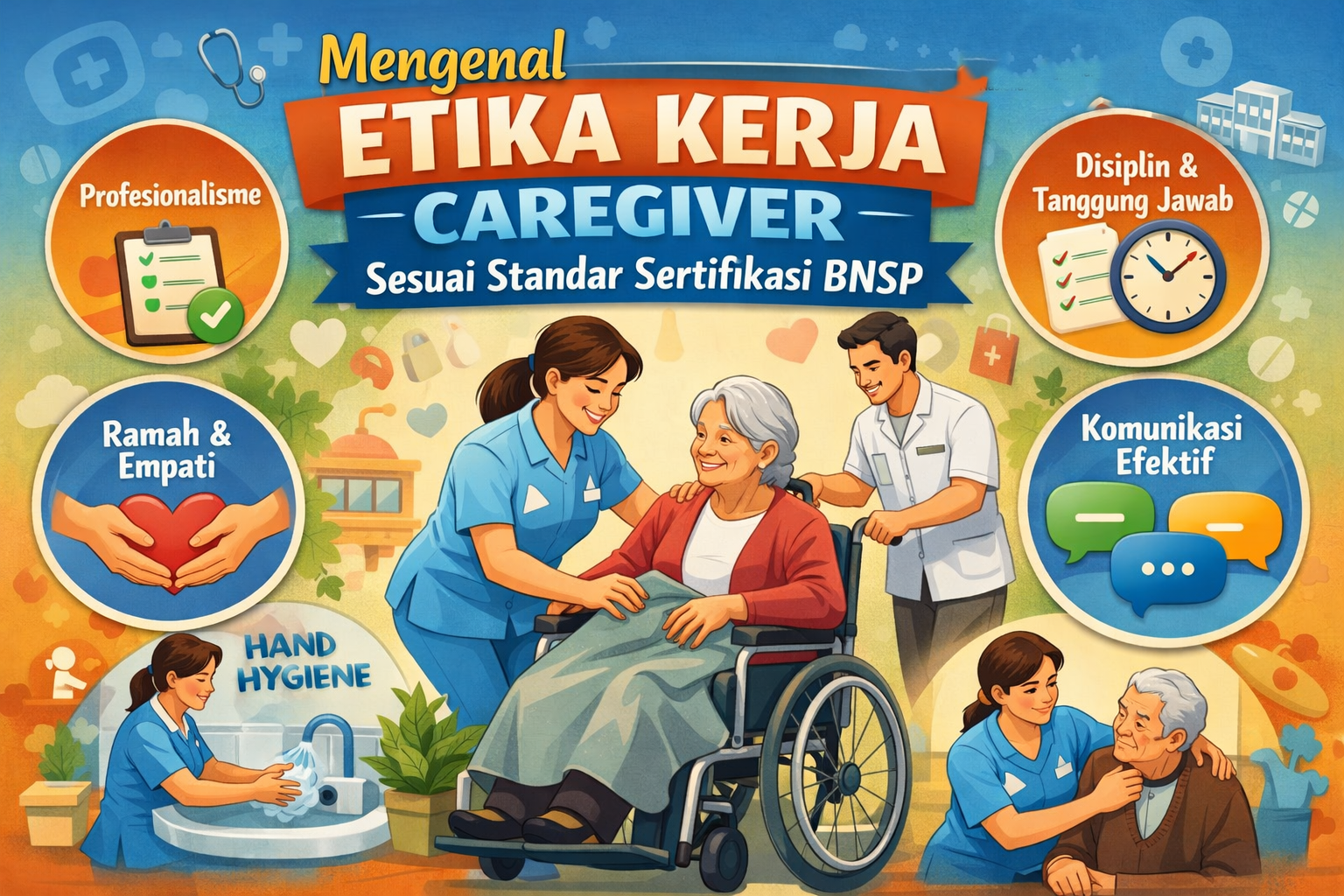 Mengenal Etika Kerja Caregiver Sesuai Standar Sertifikasi BNSP